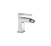 Paffoni Miscelatore per Bidet EF131CR senza Piletta, Rubinetto Miscelatore Serie Effe, Design Moderno Minimal Elegante, con Perlatore Girevole, Ottone Cromato