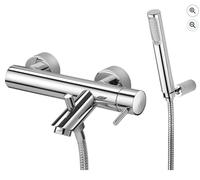 PAFFONI MISCELATORE VASCA ESTERNO CON DUPLEX DOCCIA MOD. LIGHT LIG023 CR