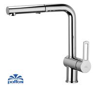 Rubinetteria Paffoni Ringo West Miscelatore Lavello Monoforo Con Canna Orientabile Codice Prod: Rin285cr