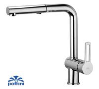 Rubinetteria Paffoni Ringo West Miscelatore Lavello Monoforo Con Canna Orientabile Codice Prod: Rin285cr