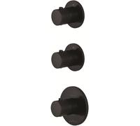 Paffoni Modular Box rubinetto per vasca e doccia da incasso con termostato nero MDE018NO