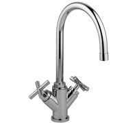 Paffoni QTV180CR Miscelatore lavello monoforo con canna orientabile