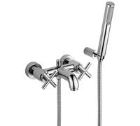 PAFFONI QUATTRO MISCELATORE GRUPPO VASCA/DOCCIA CROMATO QTV022CR QTV023CR
