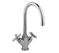 PAFFONI QUATTRO MISCELATORE LAVELLO MONOFORO BOCCA GIREVOLE CUCINA ART.QTV180CR