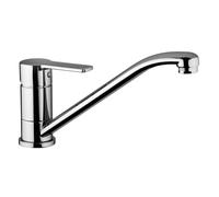 PAFFONI RED MISCELATORE LAVELLO CUCINA MONOFORO CANNA GIREVOLE CROMO RED182TCR