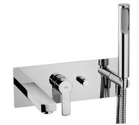 Paffoni Red rubinetto per vasca e doccia da incasso cromo RED001CR