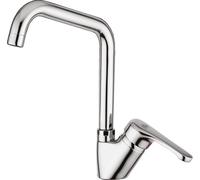 PAFFONI Rubinetto Miscelatore lavello monoforo canna tubo girevole 180 NETTUNO