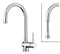 PAFFONI Rubinetto Miscelatore lavello monoforo con doccia STICK