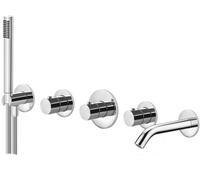 Paffoni rubinetto per vasca e doccia da incasso con termostato cromo MDE001CR