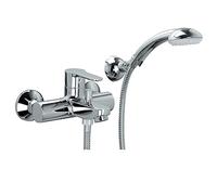 Paffoni serie Blu mod. BLU023CR miscelatore esterno vasca con deviatore, riempimento vasca, doccetta e flessibile