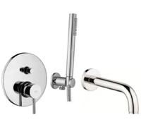 Paffoni Stick rubinetto per vasca e doccia da incasso cromo SK015ZWW