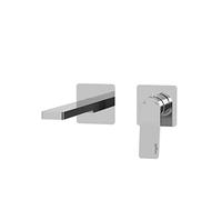 Miscelatore ad incasso per lavabo Paffoni Tilt cromato 2 fori TI104CR70