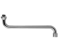 Paffoni ZCAN002CR Canna tubo “S” Ø16 mm con rompigetto con interasse 250mm