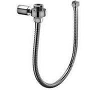 Paffoni ZCOL839CR Colonna doccia regolabile BERRY conpleta di Supporto a muro “Tondo” per collegamento doccia esterno flessibile ottone 1/2”x1/2”G - l.600mm per colonna doccia ZCOL719CRX