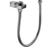 Paffoni ZCOL840CR Colonna doccia regolabile SYNCRO PLUS Supporto a muro “Quadro” per collegamento doccia esterno flessibile ottone 1/2”x1/2”G - l.600mm per colonna doccia ZCOL615