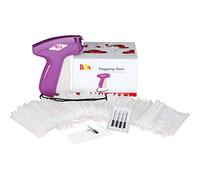 pag pistola etichetta tag Attacher pistole per indumenti con 5 aghi e 2000PCS 5,1 cm tag Barbs Fasteners Purple-Standard