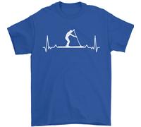 Pagaia Carta D'Imbarco Pulse Paddle Ecg Uomo T-Shirt 100% Cotone