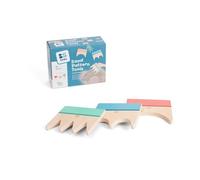 Pagaia con motivo a sabbia in legno