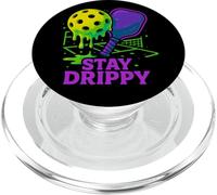 Pagaia divertente da campo da pickleball Stay Drippy PopSockets PopGrip per MagSafe