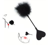 Pagaia equestre in silicone a forma di cuore 1pc - Frusta da equitazione, oggetti di scena, pagaia per sculacciate per giochi di ruolo e costumi