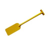 Pagaia in PVC per Barca, Comoda, Accessori per Sport Acquatici, per Barche per Spettacoli E Feste, Giallo 50 Cm