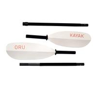 Oru Kayak Pagaia regolabile per kayak, compatibile con tutti i modelli di kayak, smontabile in 4 pezzi, 220-230 cm