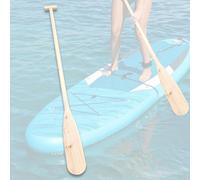 Pagaia per canoa in legno, robusta, realizzata a mano, leggera, per barca