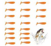 Pagaia Tail Esca da Nuoto, Esca Morbida per Acqua salata e Acqua | da per Pesce Giovanile, Esca persico e luccioperca Crappie