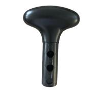 Pagaie per canoa da 24 mm, manico a T, impugnatura ergonomica leggera per una facile pagaia (B)