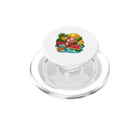Pagaie per maialini con determinazione fumetto PopSockets PopGrip per MagSafe