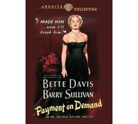 Pagamento On Demand DVD 1951 Bette Davis , Barry Sullivan, Kent Taylor, Lynn