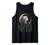 Pagan Triple Dea Crone Raven Energy Wise Unbothered Tee Canotta