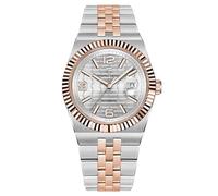 Pagani Design Nuovo Orologio da Uomo Movimento Automatico Giapponese Cassa in acciaio inossidabile 10bar Impermeabile Luminoso Orologio da Uomo Business Casual con Data (oro e bianco)