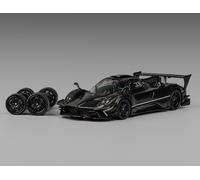 PAGANI Zonda REV - full Carbon - black - CM 1:64