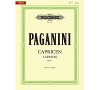 PAGANINI - Caprichos Op.1 (24) para Violin (Urtext) (Hertel)