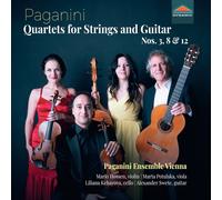 Paganini Ensemble Nicolo Paganini: Quartets for Strings and Guitar Nos. 3, (CD)