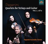 Paganini Ensemble Vienna – Quartetti per archi e chitarra n. 1, 2 e 9 – CD – Dynamic