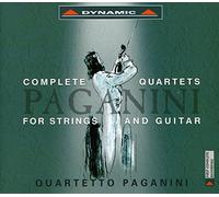Nicolo Paganini Paganini: The Complete Quartets for Strings and Guitar (CD)
