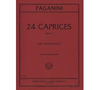 Paganini, Niccolo- 24 Caprices for Violin - by Ivan Galamian - Published by International