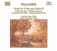 Paganini Niccolo' - Music For Violin & Guitar V.2