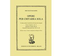 Paganini opere per chitarra sola volume 2 37 sonate