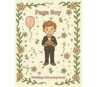 Page Boy Colouring Book: A Wedding Day Fun Activity Book for Little Page Boys