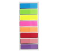 Page Markers Sticky Tabs, Color Index Tabs, Transparent Fluorescent Sticker