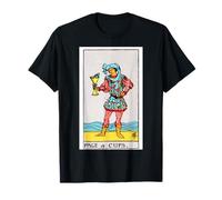 Page of Cups - Carta dei tarocchi Vintage - Originale Rider Waite Deck Maglietta