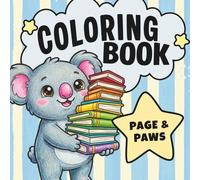 Page & Paw: A Cute Animal Book Lover Coloring Book for All Ages