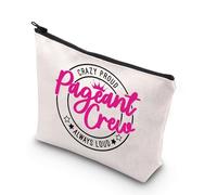 Pageant Crew Makeup Bag Concorso Mamma Regali Regina di bellezza Regali Concorso Principessa Borsa cosmetica Pageant Day Regali, Pageant Regno Unito