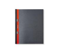 PAGEBASE SlideNote made in Tokyo, Japan 2 Functions of Files and Notebooks One-Touch Mechanism Holeless Paper Letter Size Revolutionary Stationery (Dark Gray)