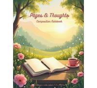 Pages and Thoughts: Morning Pages Sunrise Composition Notebook: Wide Ruled | 112 Pages | 7.5 x 9.25 in | Journal for Notes, Ideas and Peaceful Sunrise Reflections