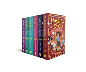Pages & Co. Series Complete 6 Books Collection Set by Anna James