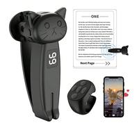 Pagina di controllo remoto compatibile con Kindle Paperwhite Oasis Kobo, accessori per la lettura di romanzi ed e-reader, telecamera con registrazione video, telecomando per girare le pagine, compatib